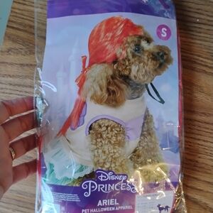 Ariel Disney Princess Little Mermaid Pet Dog Halloween Costume Outfit - New